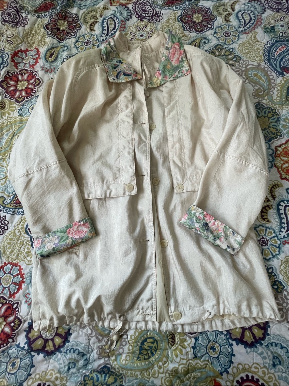 Vintage Goa Classics Floral Trim Jacket